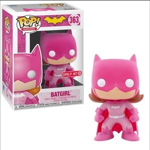 Funko Pop! DC: Breast Cancer Awareness: BATGIRL Target exclusive - VAULTED
